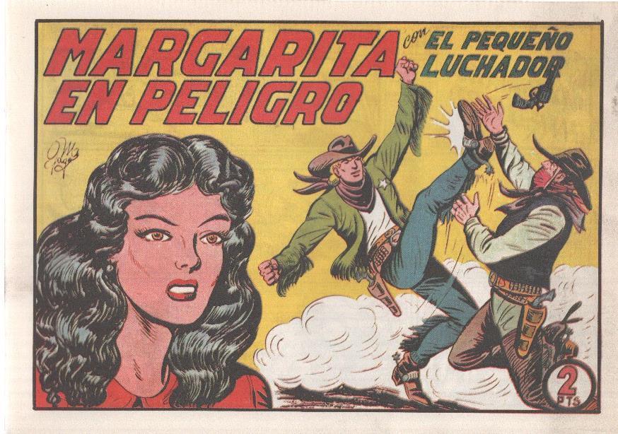 Facsimil: El Pequeño Luchador numero 177: Margarita en peligro