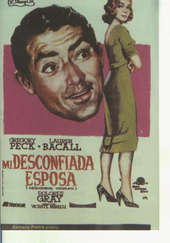 Foto cine 543: Mi desconfiada esposa (Gregory peck-Lauren Bacall)