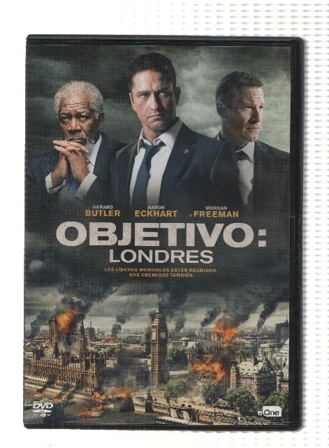 DVD-Cine: OBJETIVO: LONDRES - Gerard Butler