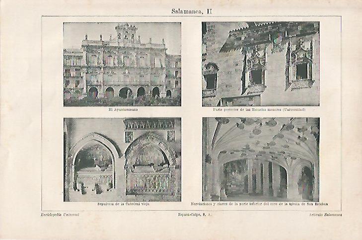 LAMINA ESPASA 18161: Salamanca