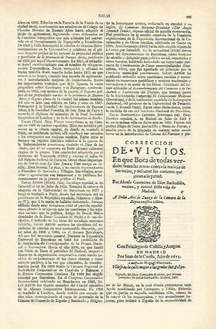 LAMINA ESPASA 18168: Portada de Correcion de Vicios de 1616