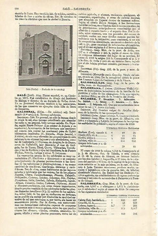 LAMINA ESPASA 18190: Catedral de Salo Italia
