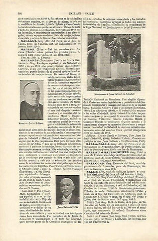 LAMINA ESPASA 18234: Monumento a Joan Sallares en Sabadell