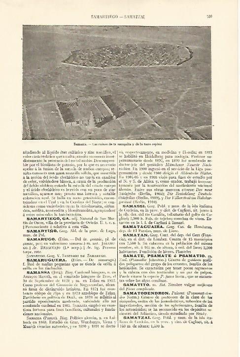 LAMINA ESPASA 18244: Ruinas de Samarra