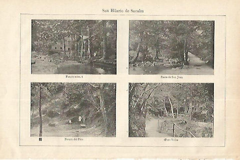 LAMINA ESPASA 18295: Sant Hilari de Sacalm Girona