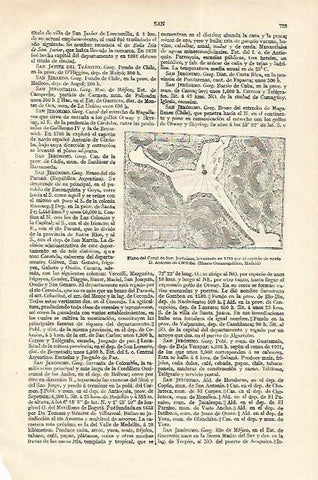 LAMINA ESPASA 18300: Plano del Canal de San Jeronimo