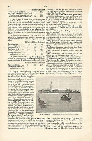 LAMINA ESPASA 18328: Isla de San Lazaro Mexico