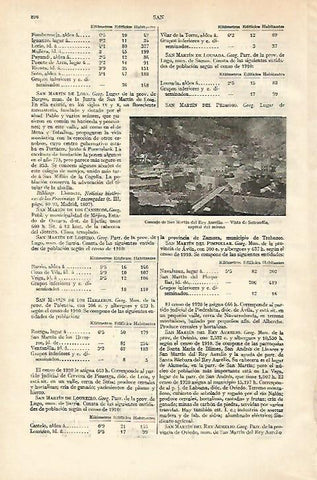 LAMINA ESPASA 18341: Concejo de San Martin del Rey Aurelio Oviedo