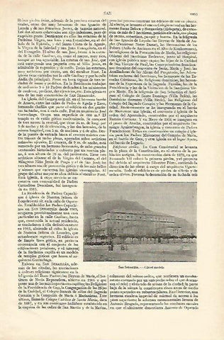 LAMINA ESPASA 18391: Carcel de San Sebastian