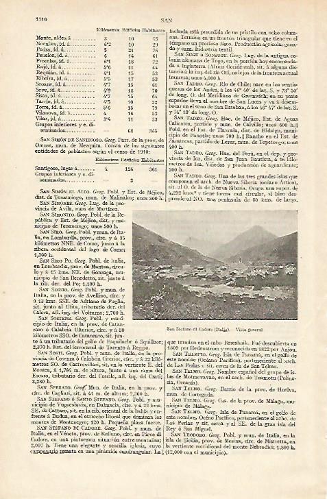 LAMINA ESPASA 18394: San Stefano di Cadore Italia