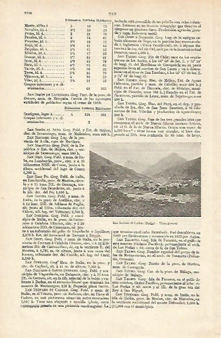 LAMINA ESPASA 18394: San Stefano di Cadore Italia