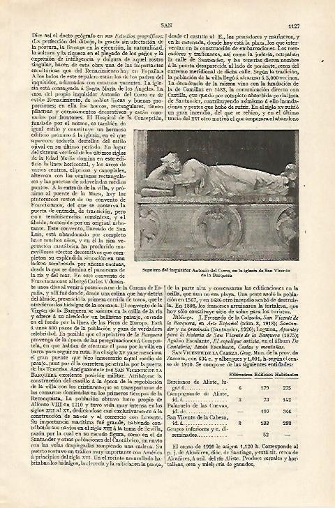 LAMINA ESPASA 18399: Sepulcro de Antonio del Corro