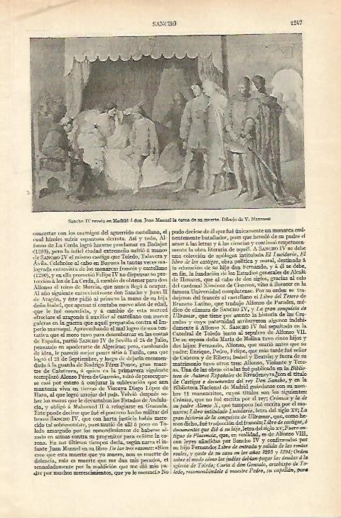 LAMINA ESPASA 18416: Dibujo de V. Manzano