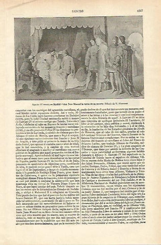 LAMINA ESPASA 18416: Dibujo de V. Manzano