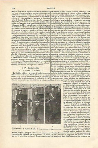 LAMINA ESPASA 18428: Sanitarios militares