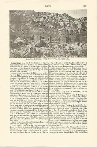 LAMINA ESPASA 18460: Cliff Dwellers en Santa Clara Estados Unidos