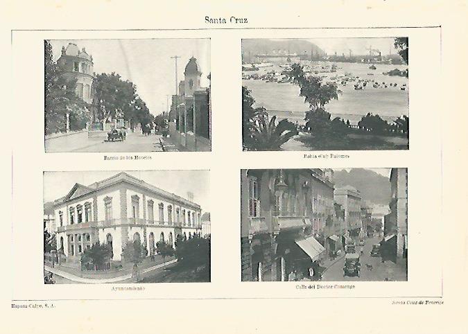LAMINA ESPASA 18471: Edificios de Santa Cruz de Tenerife