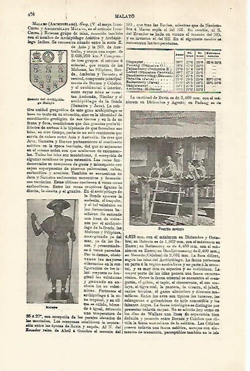 LAMINA ESPASA 18567: Familia malaya