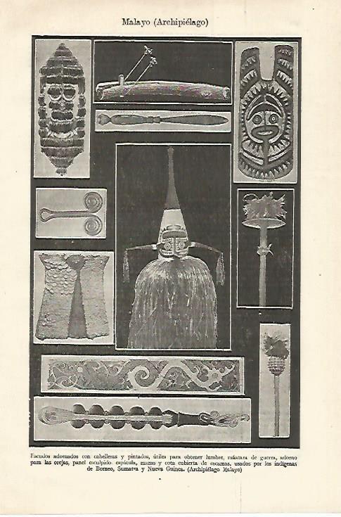 LAMINA ESPASA 18568: Archipielago malayo