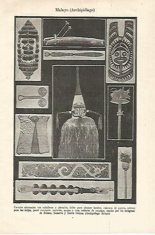 LAMINA ESPASA 18568: Archipielago malayo