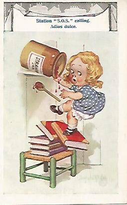 POSTAL 18197: Serie Comiques numero 4498