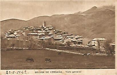 POSTAL 18239: Bellver de la Cerdanya
