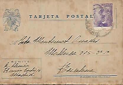 POSTAL 18267: Tarjeta postal