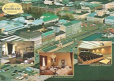 POSTAL PUBLICITARIA 18289: Restaurante Sundmans de Finlandia