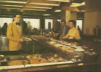 POSTAL 18333: Restaurante Kalinka del Hotel Cosmos en Rusia