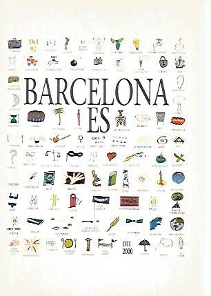 POSTAL DE NAVIDAD 18363: Barcelona