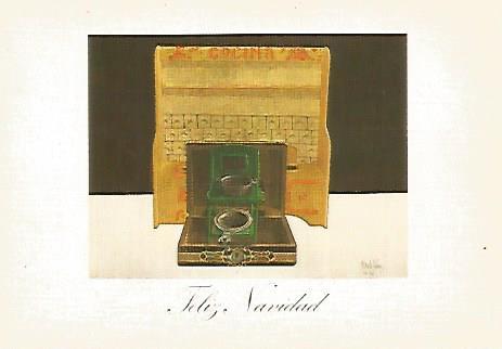 POSTAL DE NAVIDAD 18375: Gravat a la manera negra de M. Gomez
