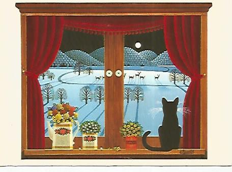 POSTAL DE NAVIDAD 18396: Nochebuena