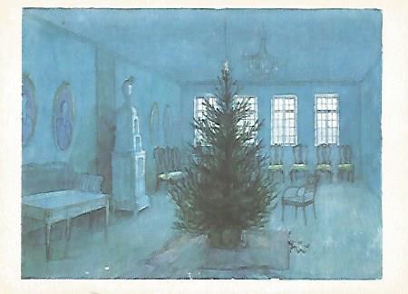 POSTAL DE NAVIDAD 18413: Arbol de Navidad desnudo