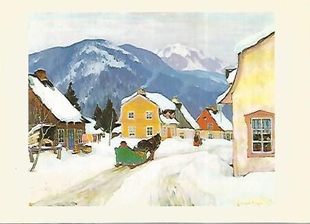POSTAL DE NAVIDAD  18427: Aldea laurentina