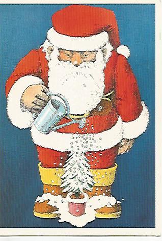 POSTAL DE NAVIDAD 18436: Papa Noel
