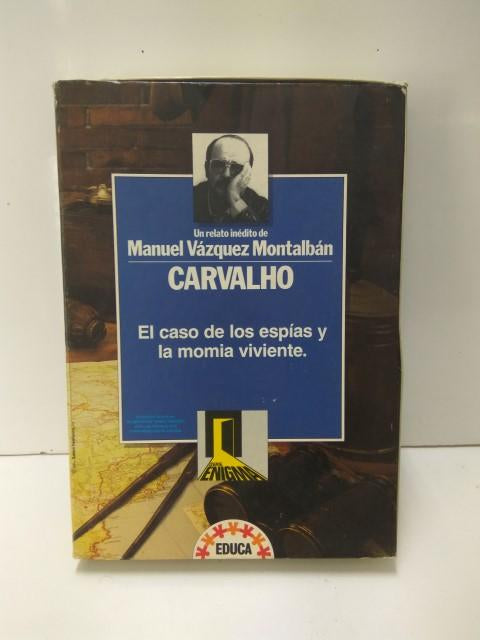 Puzzle: PUZZLE 252 PIEZAS - EL CASO DE LOS ESPIAS Y LA MOMIA VIVIENTE, Manuel Vazquez Montalban (Educa)