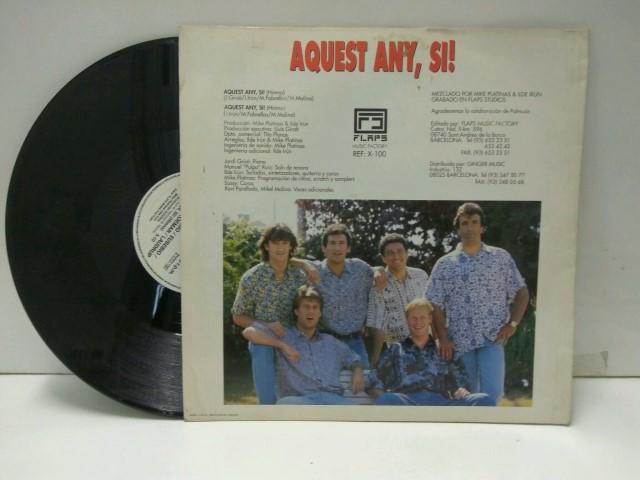 Vinilo- Musica: FC.BARCELONA: AQUEST ANY SI (Alexanco, Bakero, Eusebio, Beguiristain, Koeman y Laudrup)