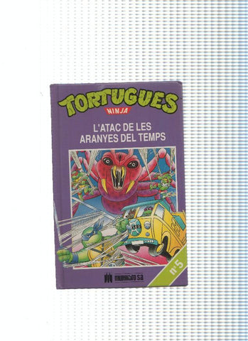 Tortugues Ninja numero 5: L atac de les aranyes del temps
