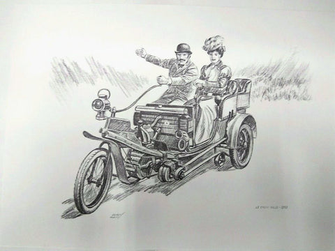 Laminas Carlos Freixas: Automoviles Veteranos 02- LE CROIX VILLE 1898 (Serie estudios 25)