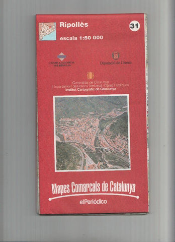 Mapes Comarcals de Catalunya numero 31: Ripolles
