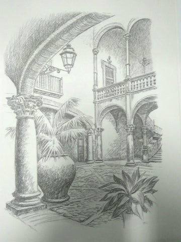 Laminas Carlos Freixas: PATIOS Y CALLES TIPICOS: Numero 02 (Serie Estudios 28)