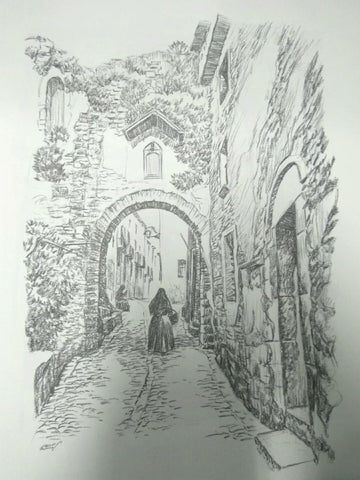Laminas Carlos Freixas: PATIOS Y CALLES TIPICOS: Numero 04 (Serie Estudios 28)
