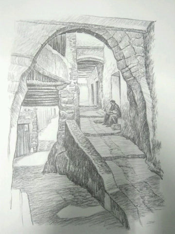 Laminas Carlos Freixas: PATIOS Y CALLES TIPICOS: Numero 05 (Serie Estudios 28)