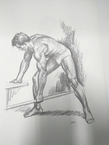 Laminas Carlos Freixas: FIGURA MASCULINA: Numero 06 (Serie Estudios 13)