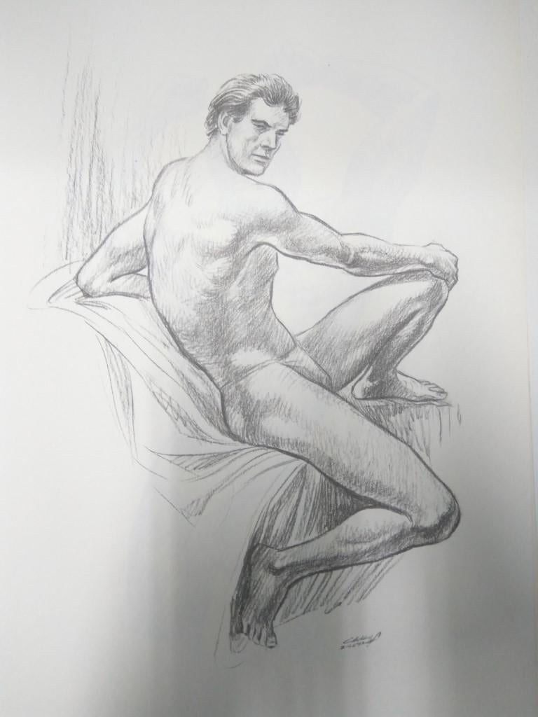 Laminas Carlos Freixas: FIGURA MASCULINA: Numero 07 (Serie Estudios 13)