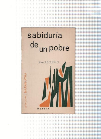 Sabiduria de un pobre