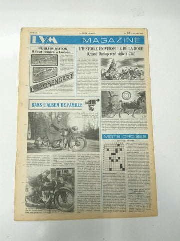 LA VIE DE LA MOTO, Numero 097 - 15 Junio 1992: TRIUMPH HERRIER TIGER CUB