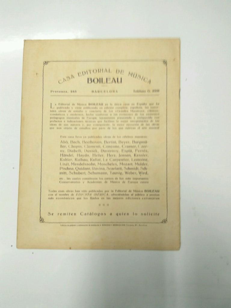Revista Novedades Musicales: EL BUFON - Año V, Numero 33 (Barcelona Julio e 1928)