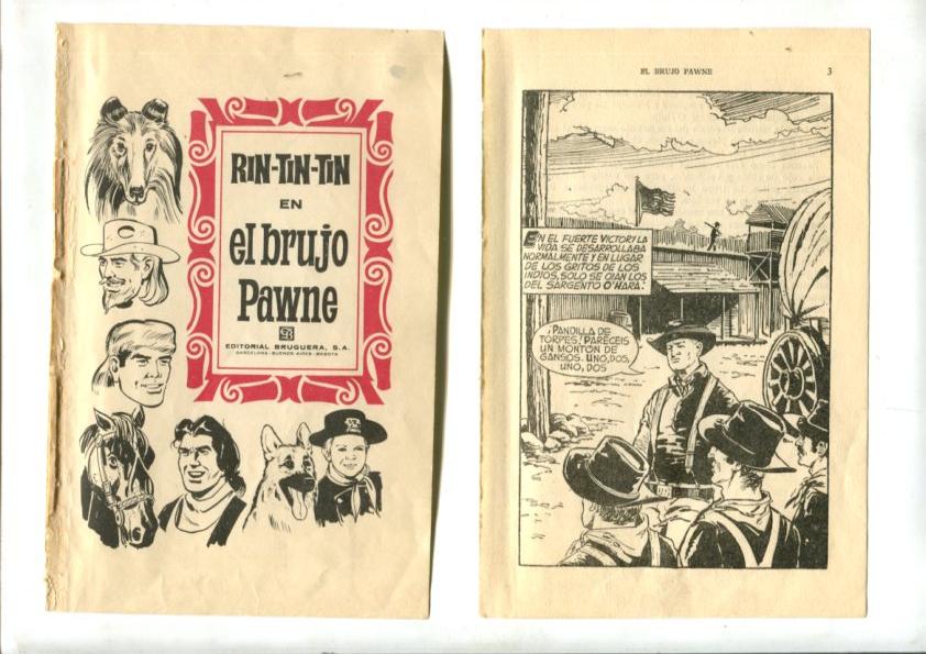 Rin Tin Tin: El brujo Pawne , dibujos de Mai nou