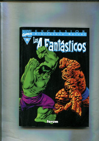 Biblioteca Marvel Excelsior : Los 4 Fantasticos numero 15: Muerte en la zona negativa